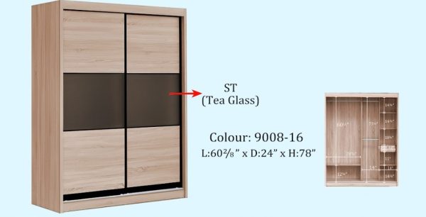 Wardrobe WD1337 (Available in 2 Colors)